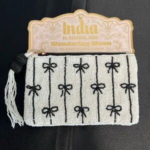 Wandering Moon | 🖤 Ribbon Beaded Bag